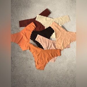 NWT Levao Women’s Seamless Hipster Cheeky Bikini No Show Underwear Size XL